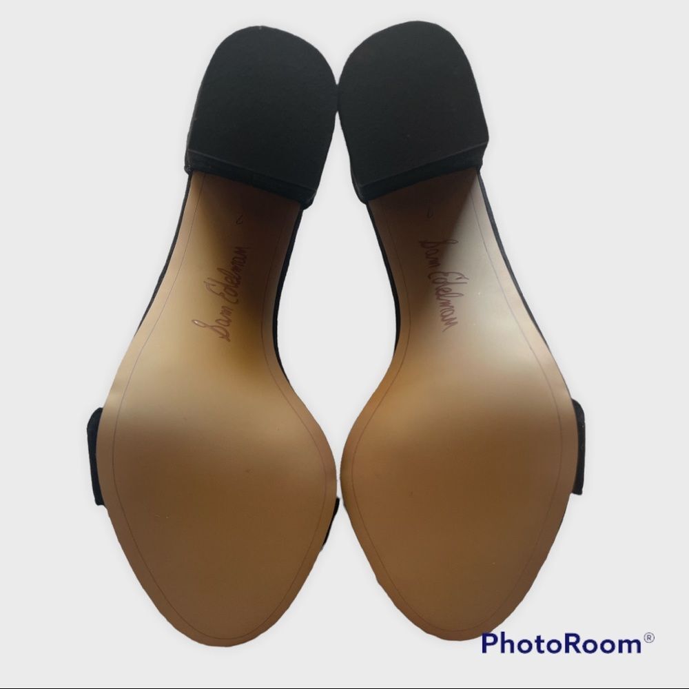 💥(NWOT) ⭐️ Sam Edelman Blocked Heels Shoes ~ Size 7 💥 - Picture 4 of 6